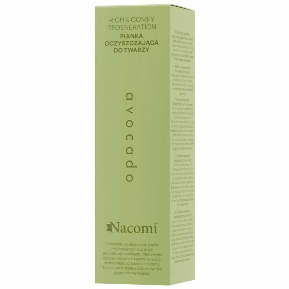 Pianka Oczyszczająca Do Twarzy Rich and  Comfy Regeneration 150 ml - Nacomi