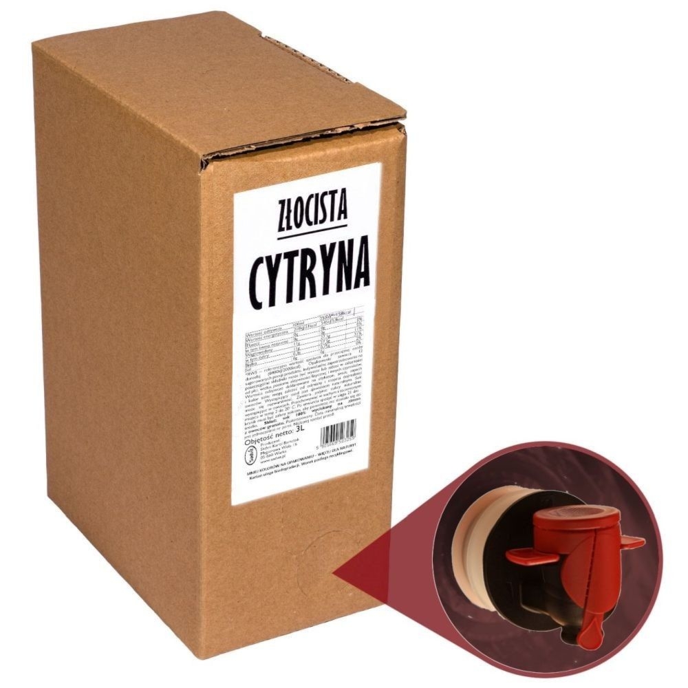 Sok Złocista Cytryna 3 l - Sadvit