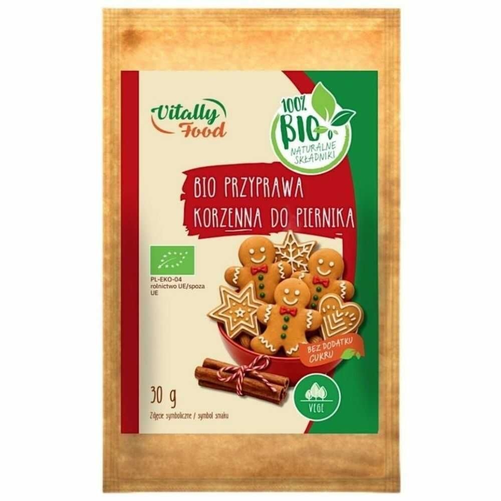 Przyprawa Korzenna do Pierników BIO 30 g - Vitally Food