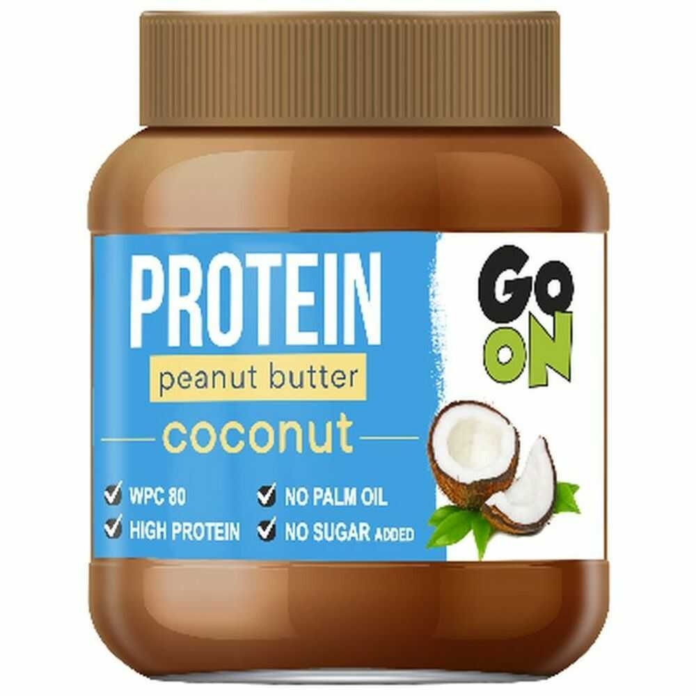 Zdjęcia - Witaminy i składniki mineralne Sante Go On Protein Peanut Butter Coconut 350 g 