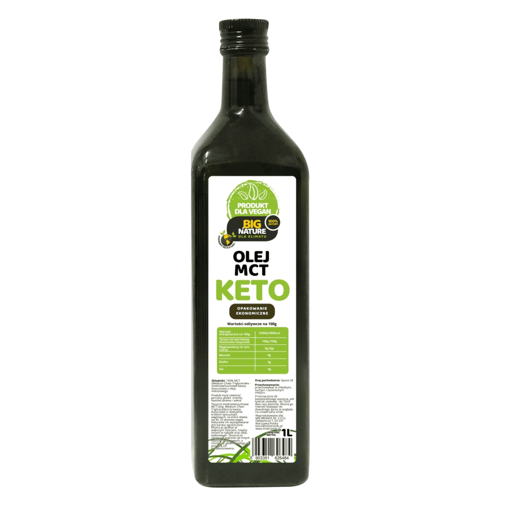 Olej MCT KETO 1 l - Big Nature