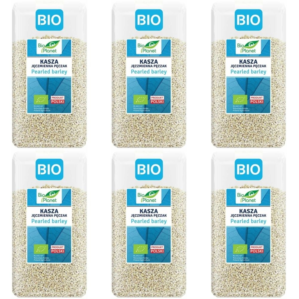 6 x Kasza Jęczmienna Pęczak Bio 500 g - Bio Planet