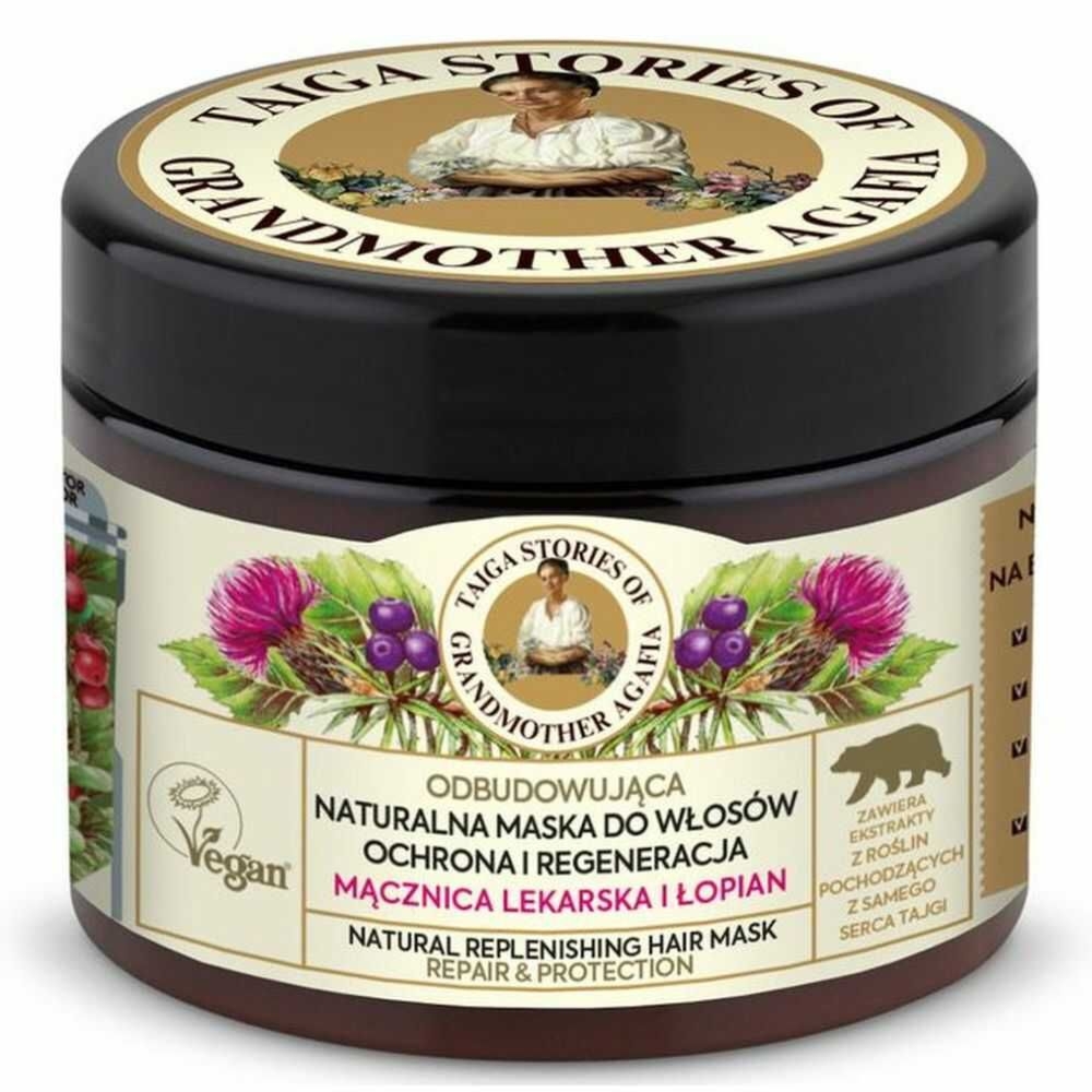 Maska do Włosów Zniszczonych Odbudowująca 300 ml - Taiga Stories