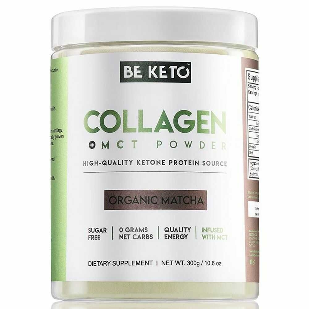 Zdjęcia - Witaminy i składniki mineralne LTD Keto Kolagen z Olejem MCT Matcha 300 g - Beketo 