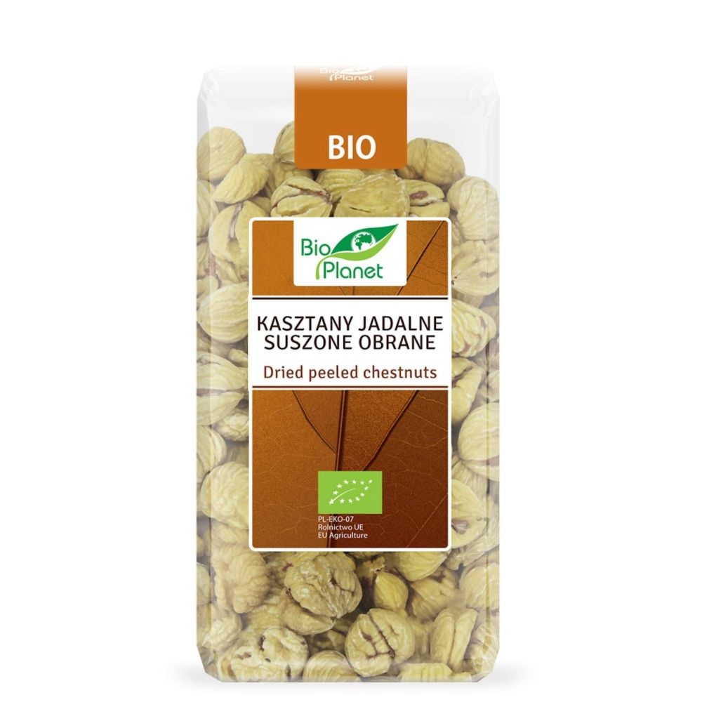 Kasztany Jadalne Suszone Obrane Bio 400 g - Bio Planet