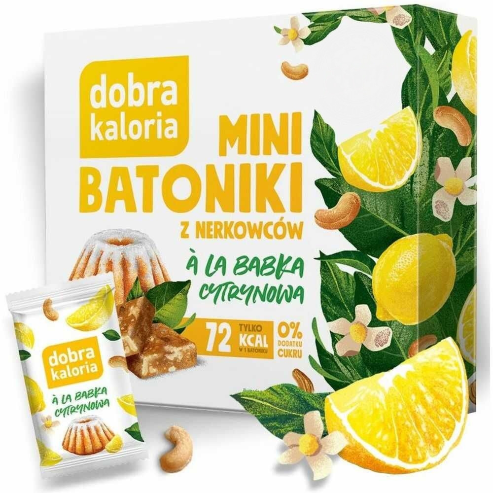 Mini Batoniki a la Babka Cytrynowa 102 g (6x 17 g) - Dobra Kaloria