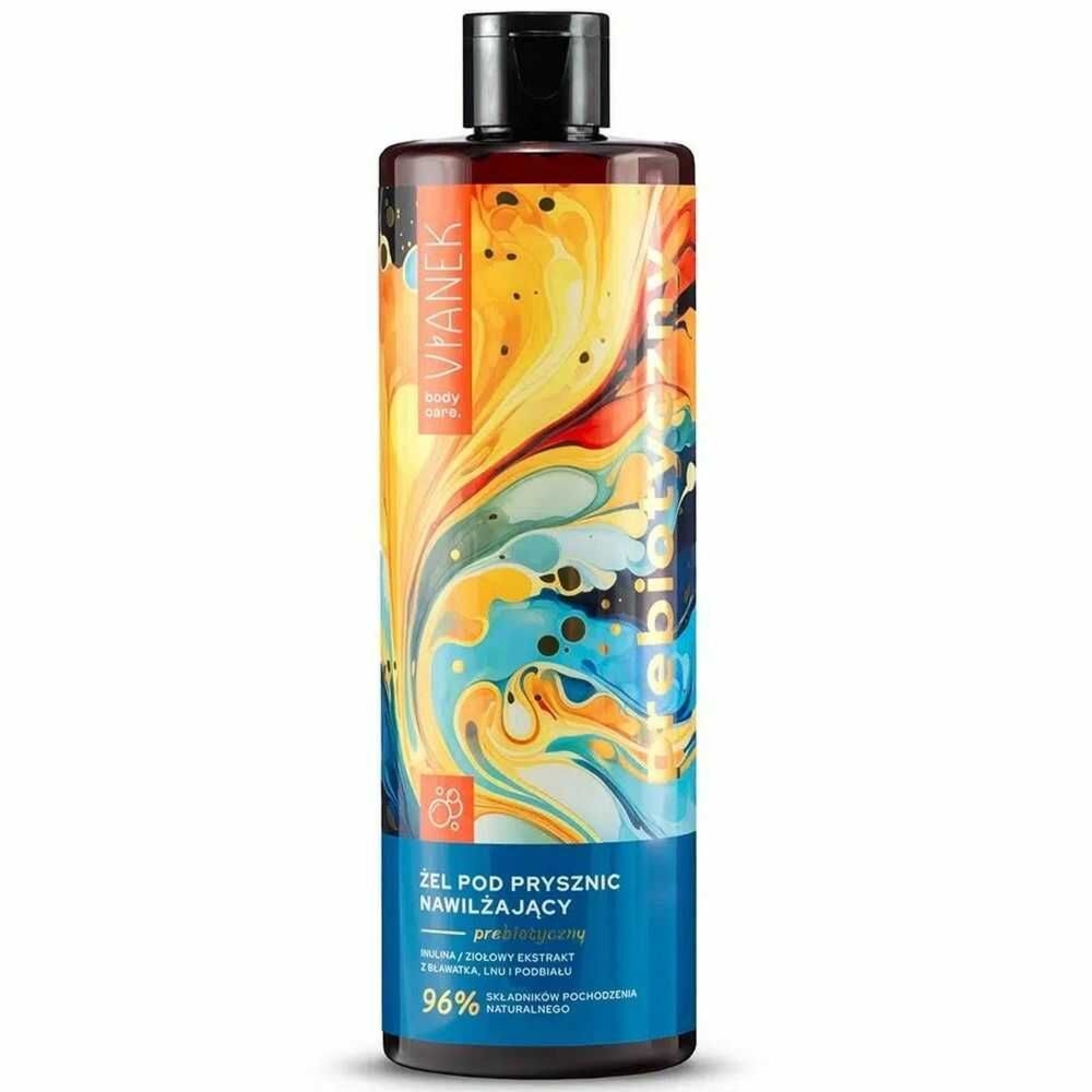 Prebiotyczny Żel Pod Prysznic Nawilżający 400 ml - Vianek