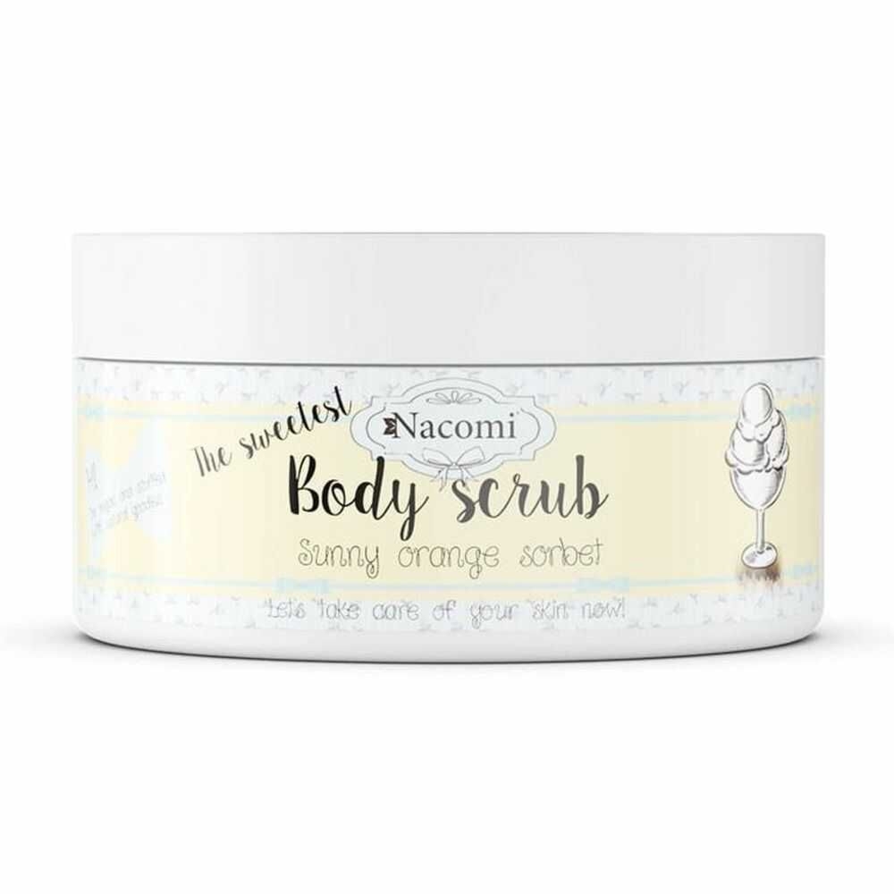 Peeling do Ciała Pomarańczowy Sorbet 125 g - Nacomi