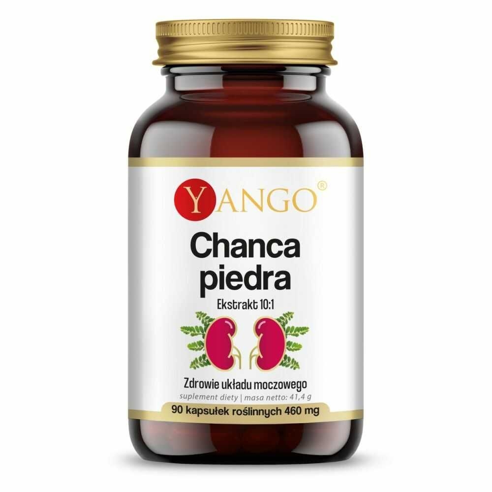 Фото - Вітаміни й мінерали Yango Chanca Piedra 90 Kapsułek 
