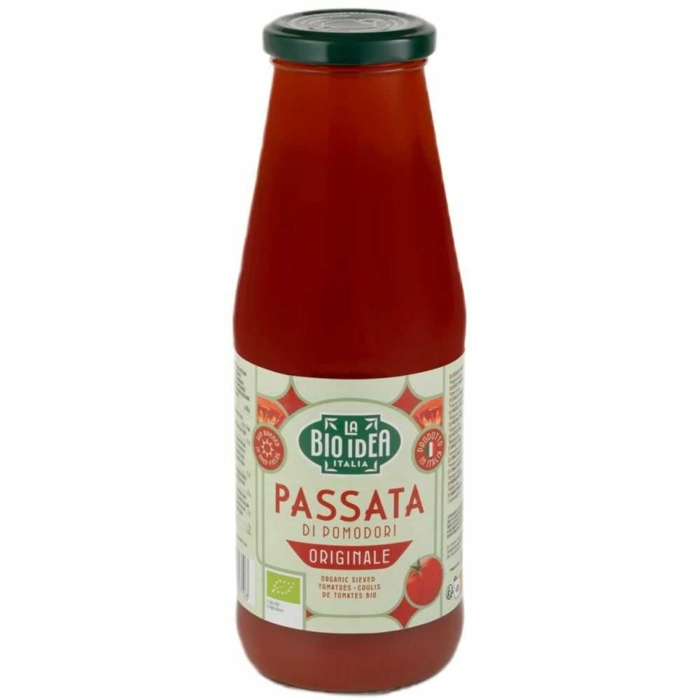 Passata Pomidorowa Bio 680 g - La Bio Idea - Bez dodatku Soli