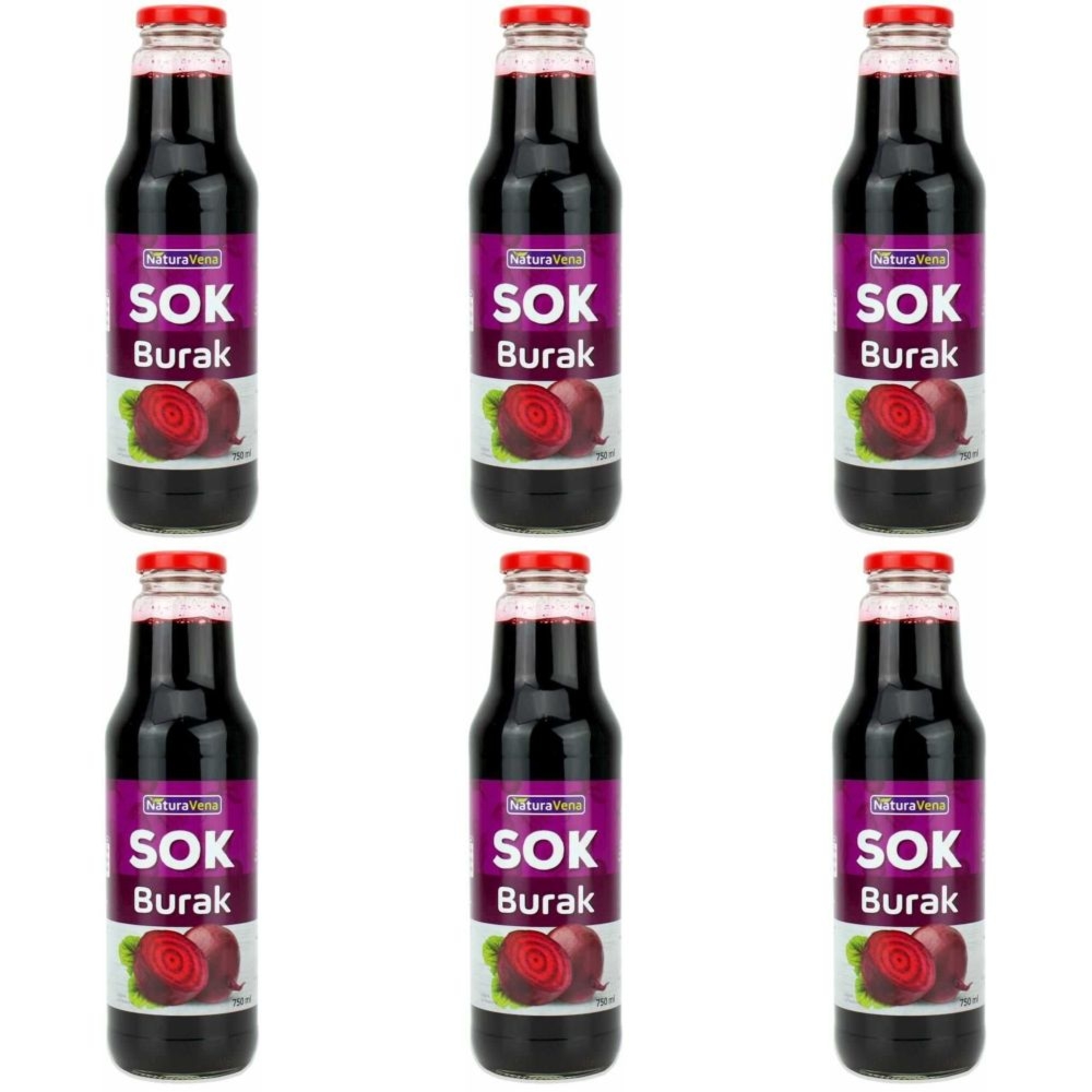 6 x Sok z Buraka 750 ml - NaturAvena