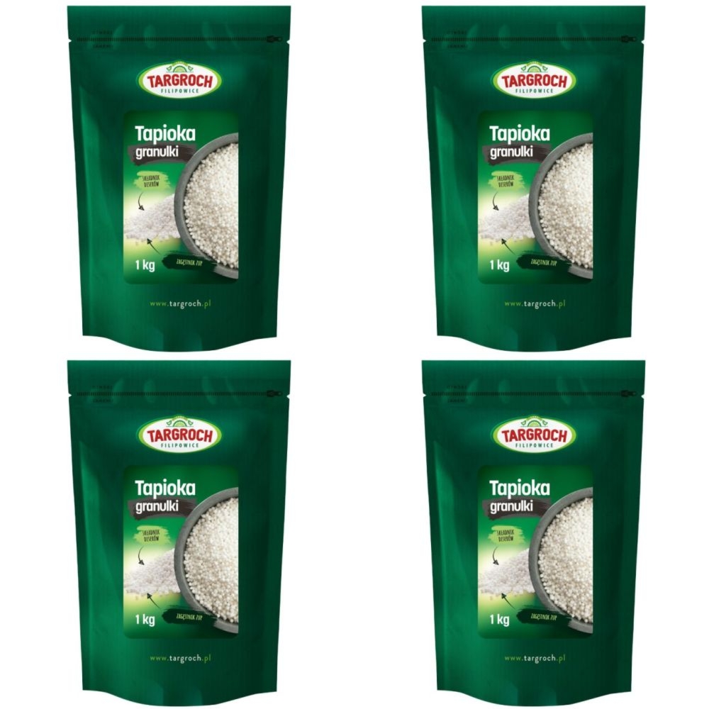 Zestaw 4 x Tapioka Granulki 1 kg - Targroch