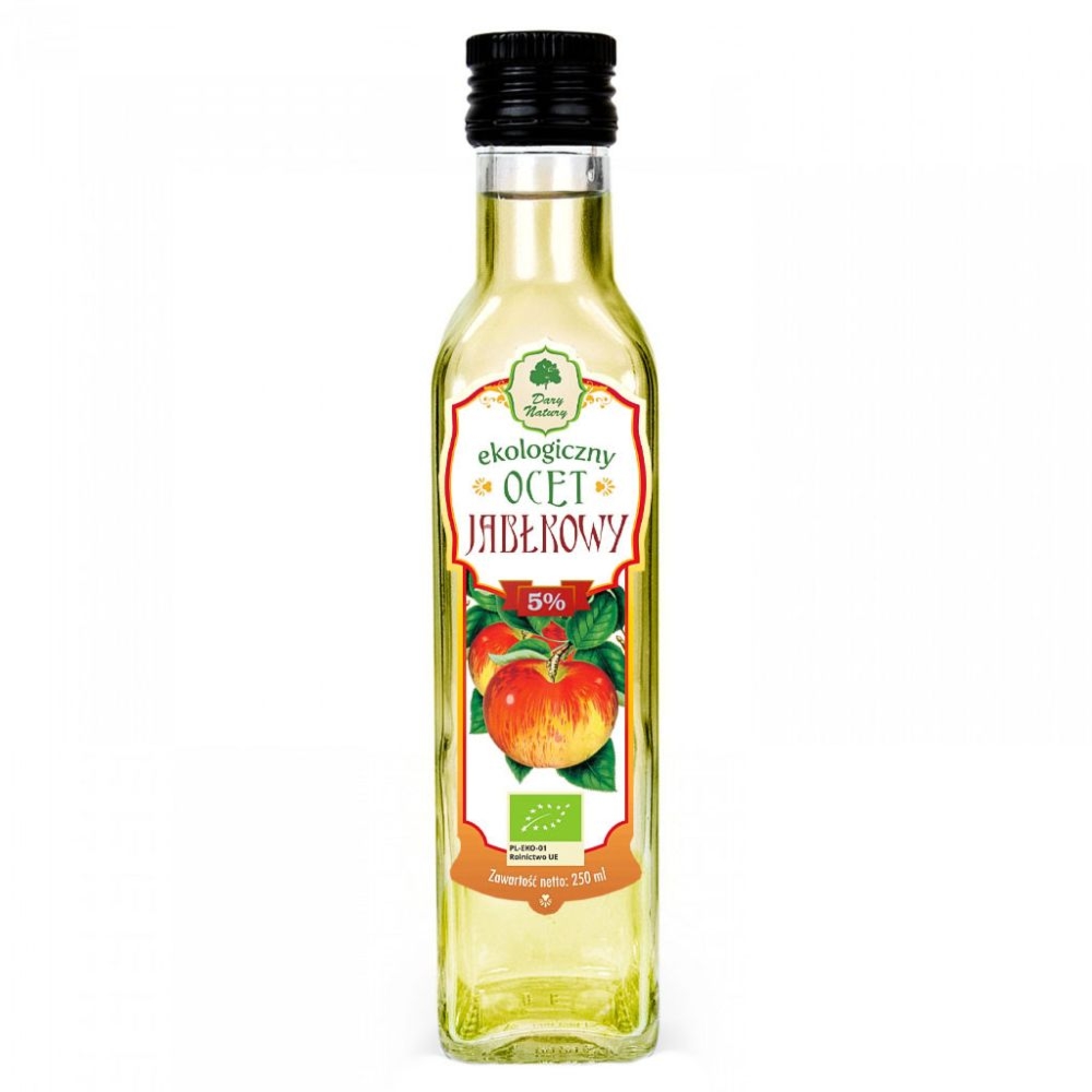 Ocet Jabłkowy 5% Bio 250 ml - Dary Natury