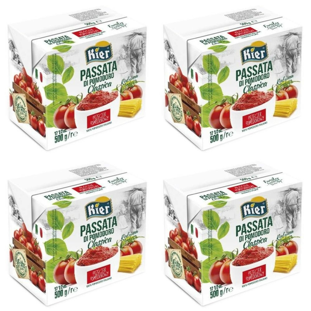 4 x Passata Przecier Pomidorowy 500 g - Kier