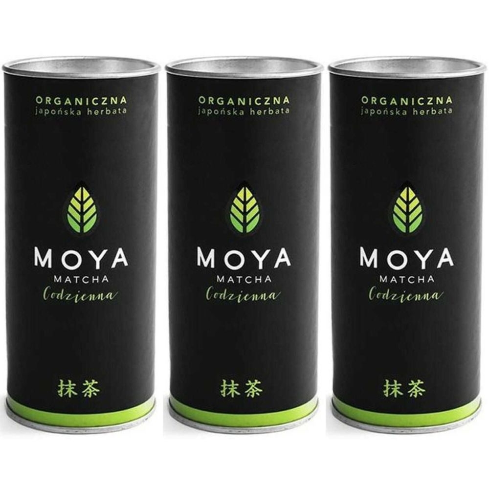 3 x Herbata Matcha Codzienna Bio 30 g - Moya
