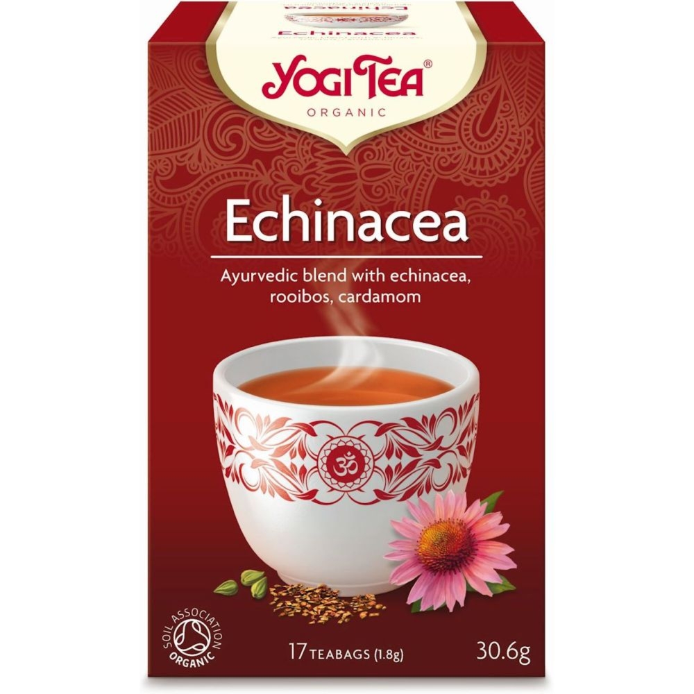Herbatka Echinacea Bio 30,6 g (17x 1,8 g) - Yogi Tea
