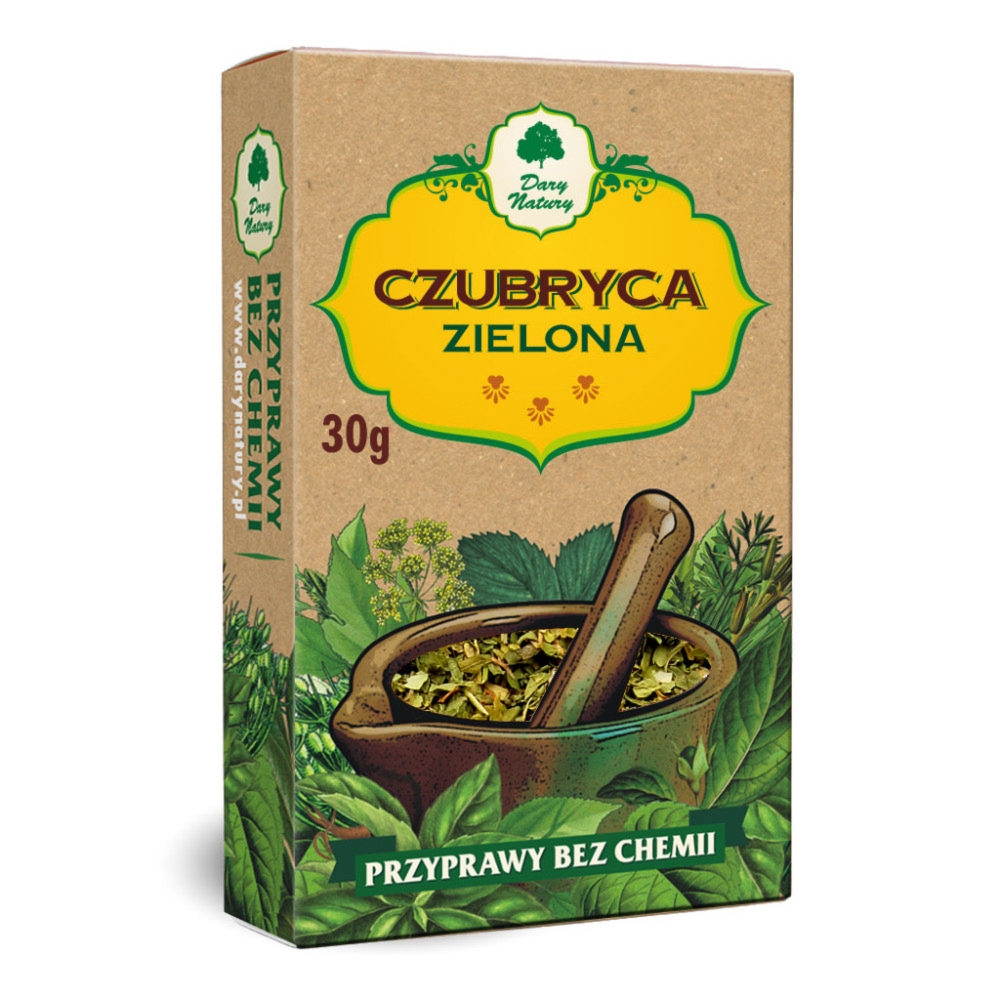 Czubryca Zielona 30 g - Dary Natury