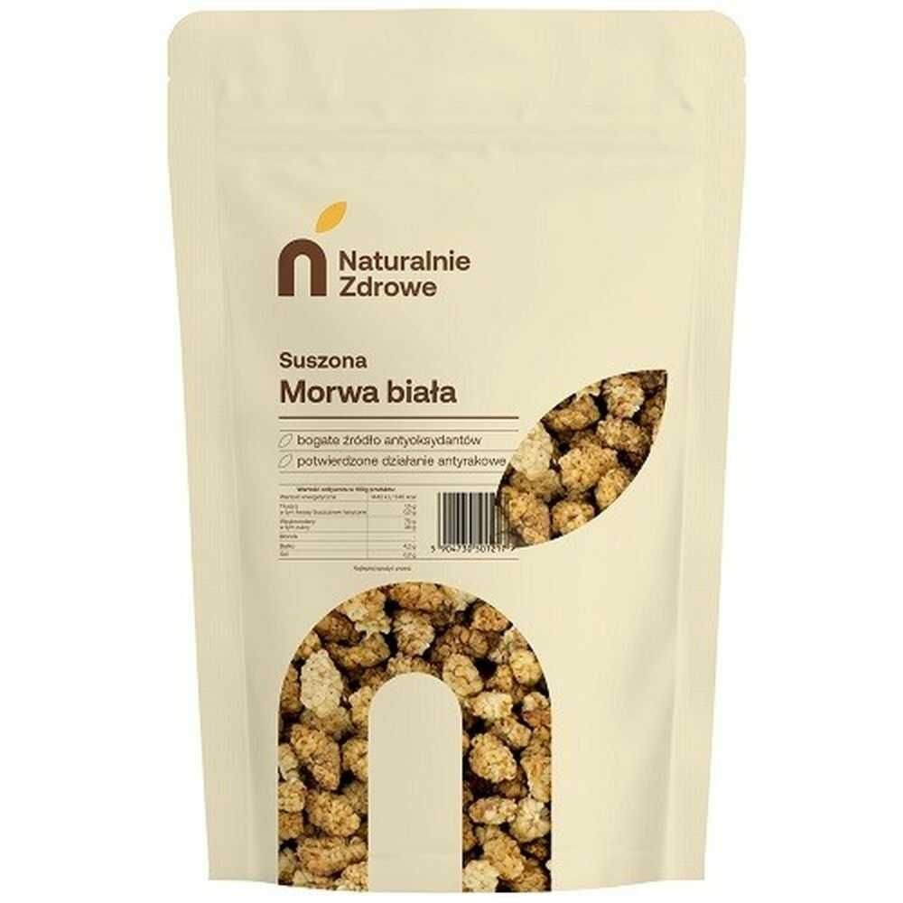 Morwa Biała Suszona 200 g - Naturalnie Zdrowe