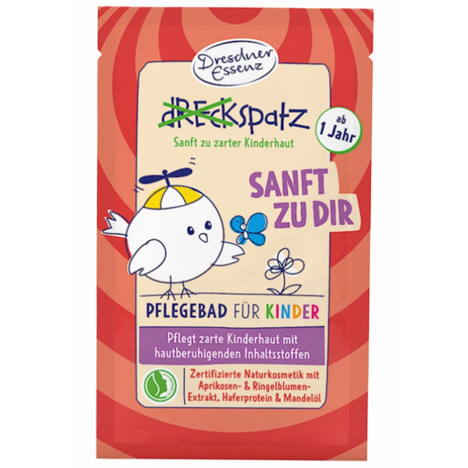 Sól do Kąpieli Dla Dzieci Czuła Kąpiel z Morelą 60 g - Dresdner Essenz