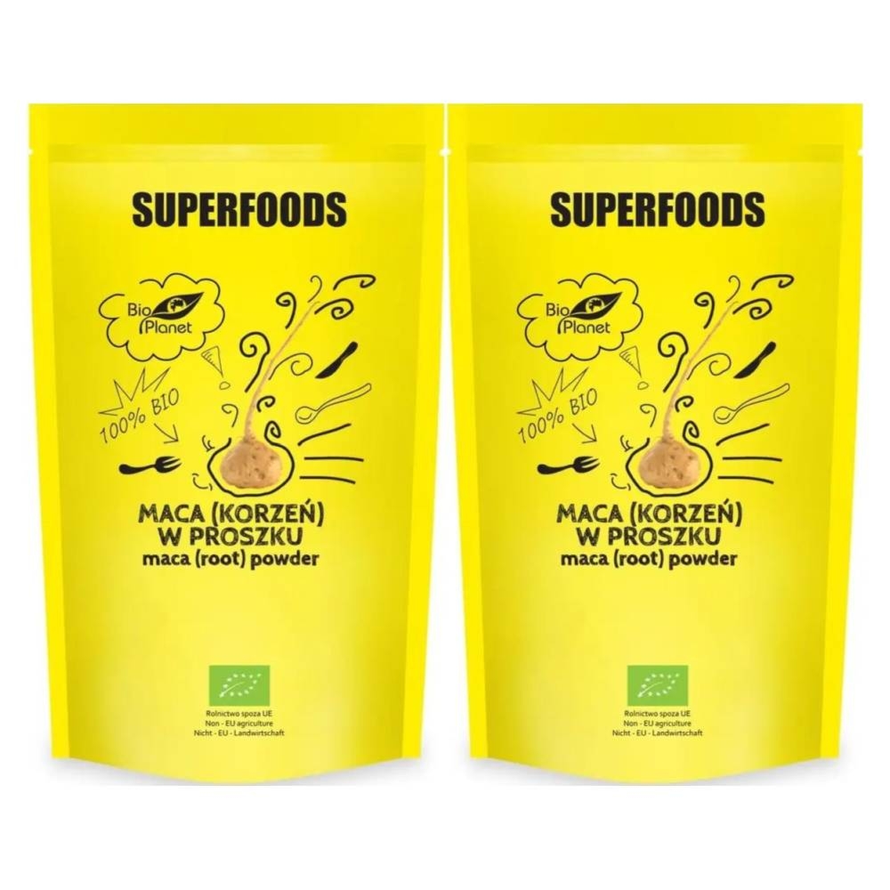 2 x Maca (Korzeń) W Proszku Bio 150 G - Bio Planet