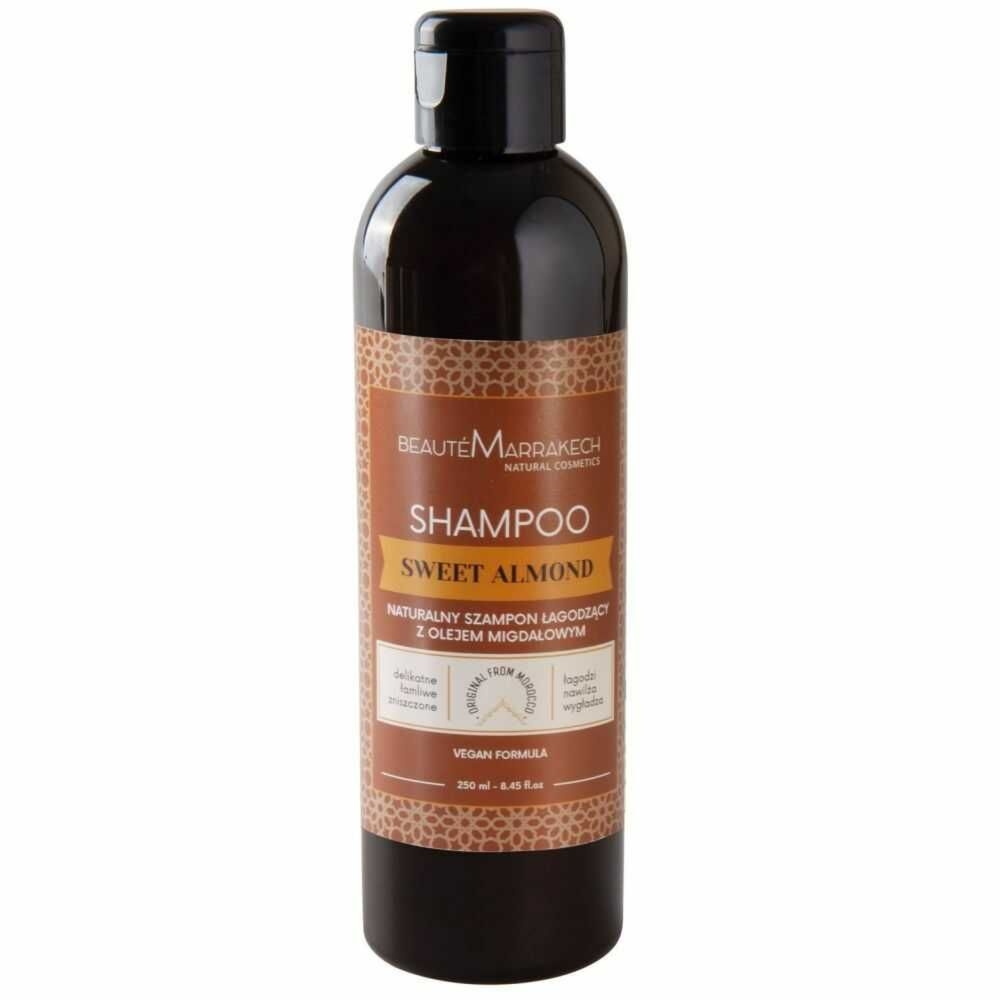 Szampon Łagodzący do Włosów z Olejem Migdałowym 250 ml - Beaute Marrakech