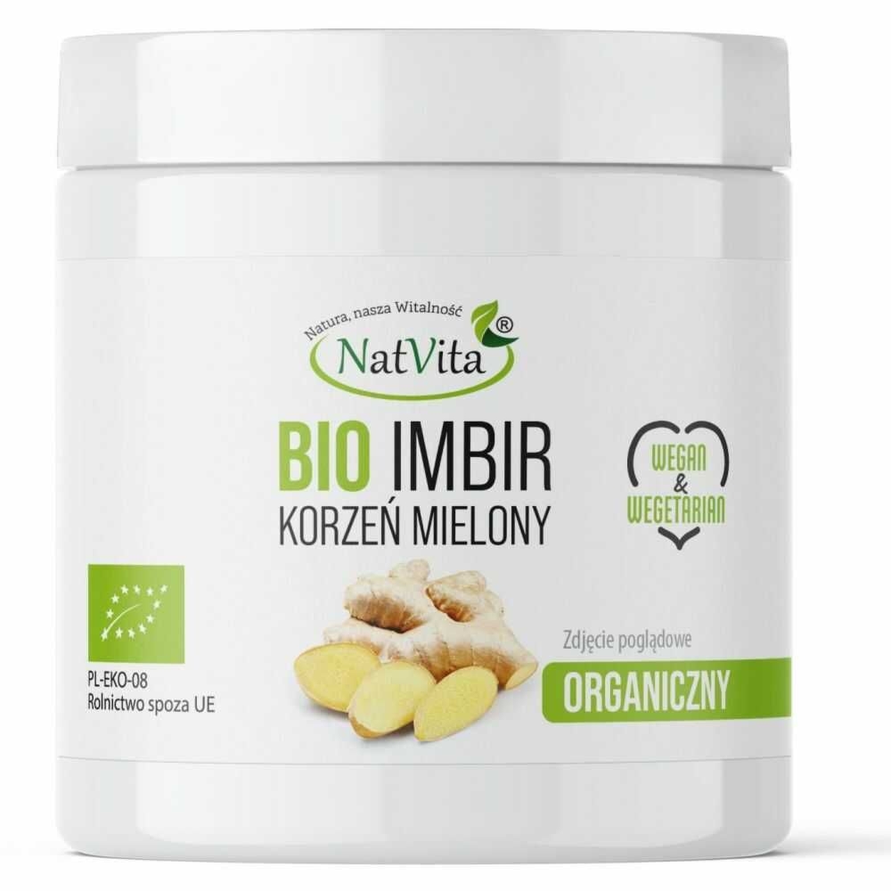 Imbir Mielony Bio 100 g - Natvita