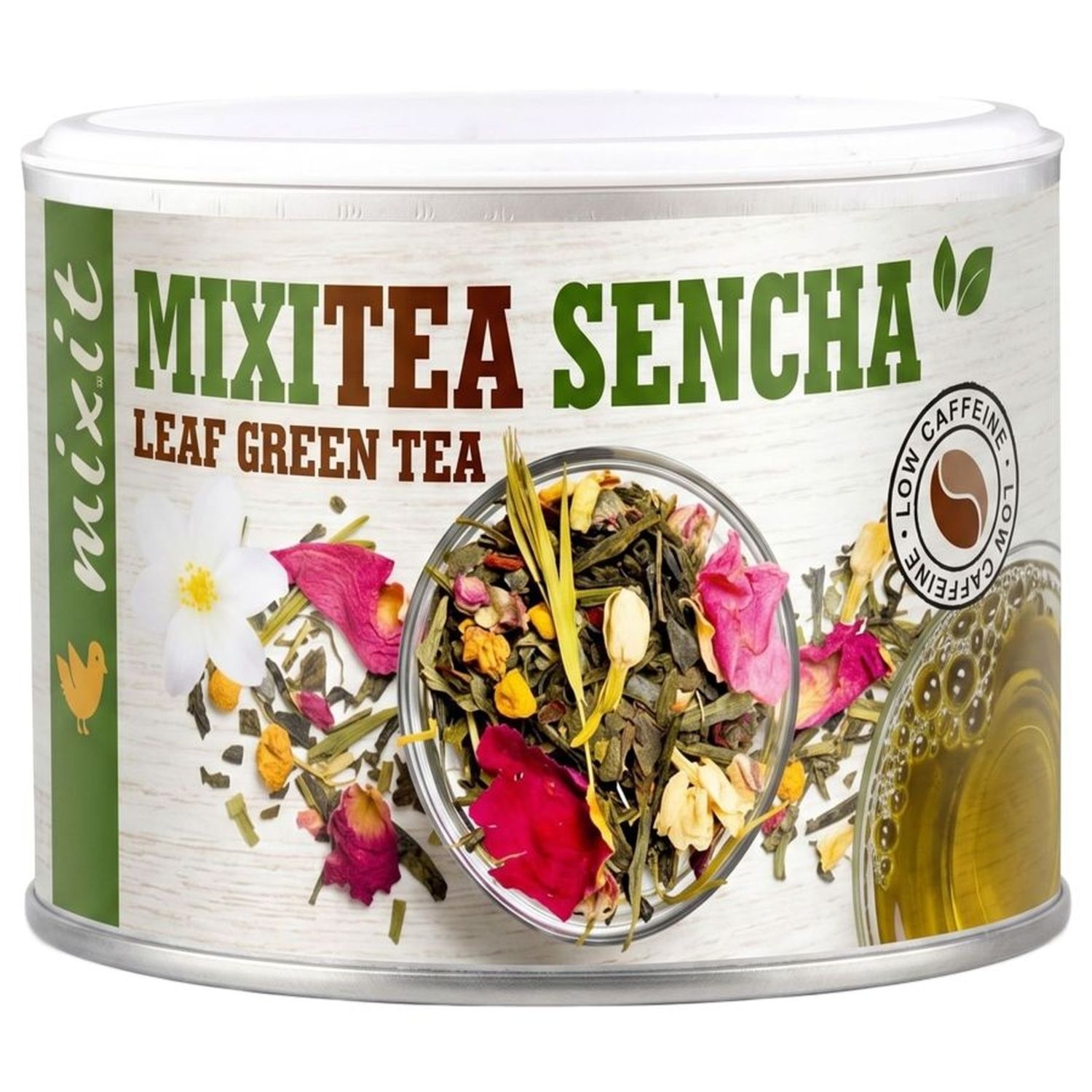 Mixitea Sencha Zielona Herbata Brzoskwiniowa 65 g - Mixit