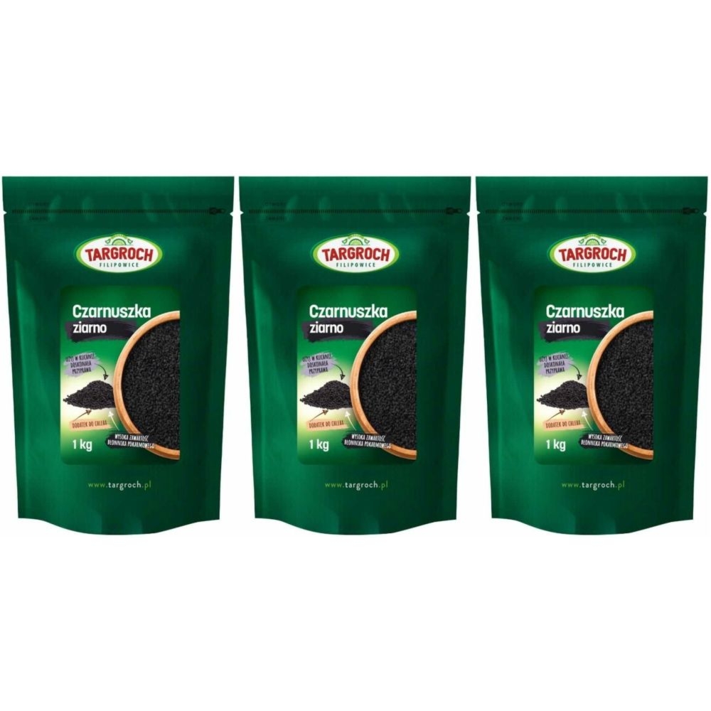 3 x Czarnuszka Ziarno 1 kg - Targroch