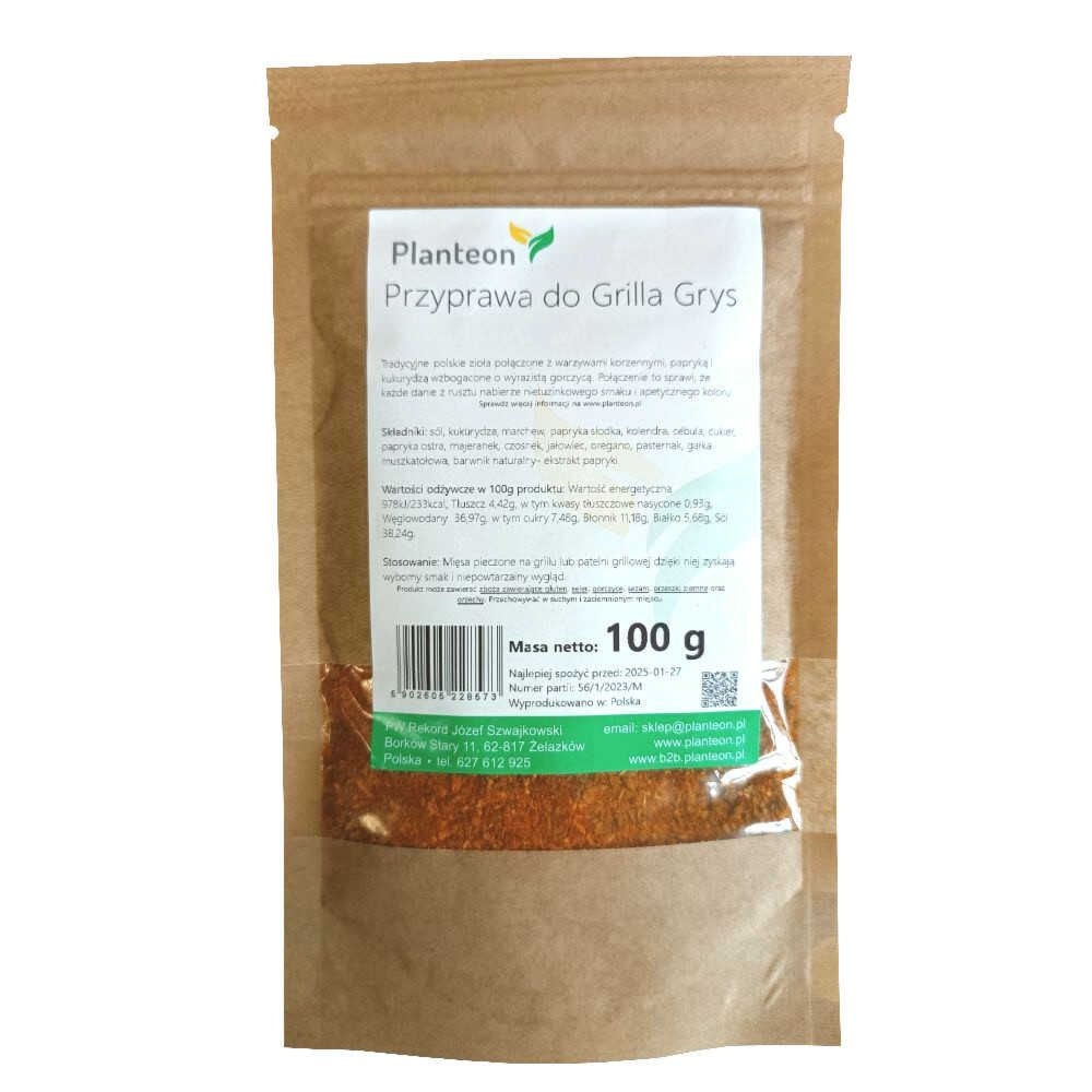 Przyprawa do Grilla Grys 100 g - Planteon