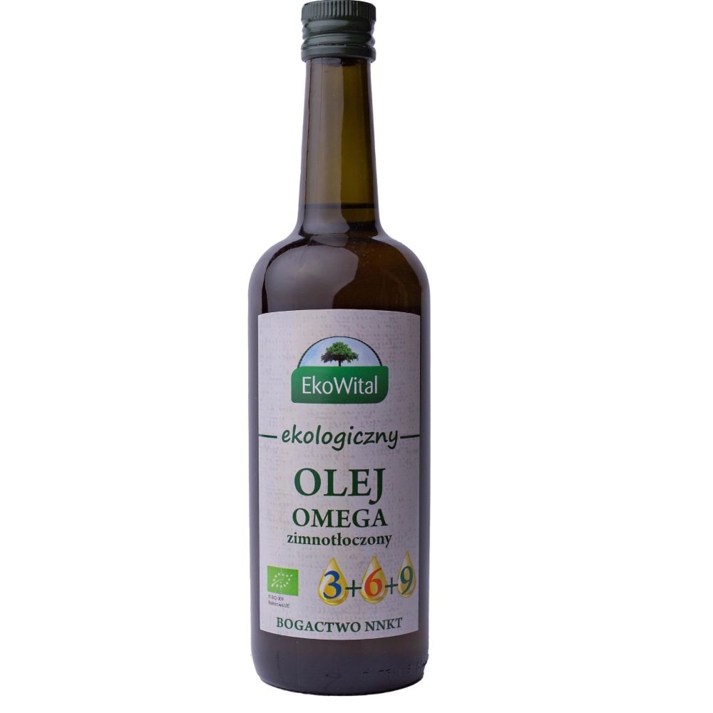 Olej Omega 3-6-9 Zimnotłoczony Bio 750 ml - EkoWital