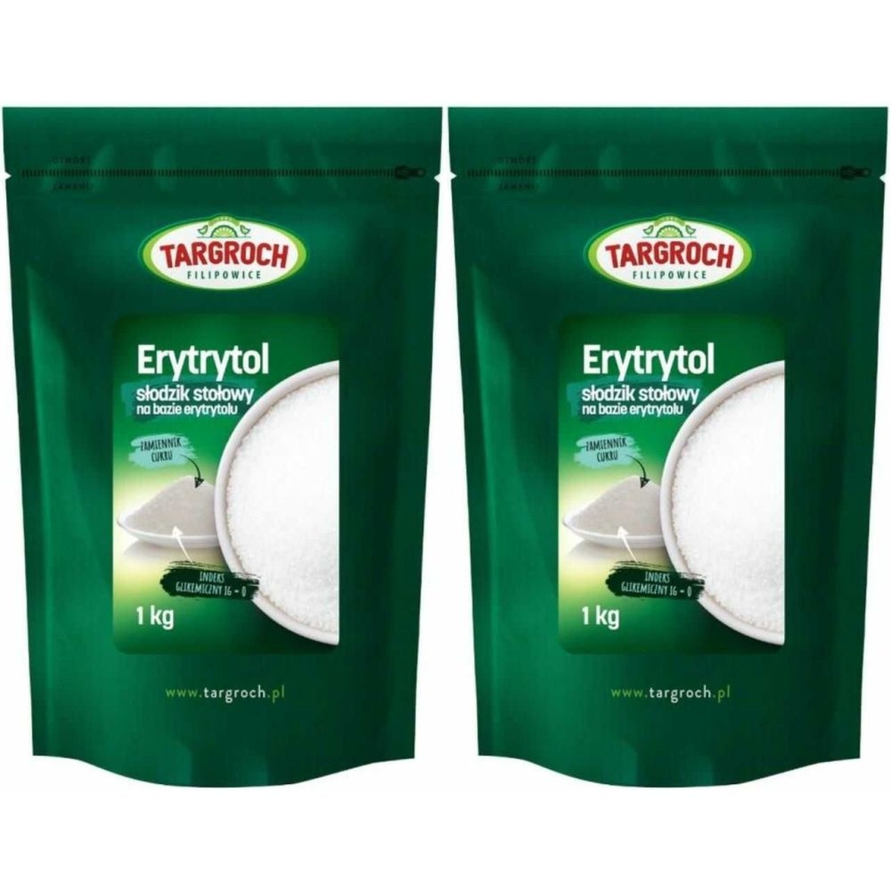 Zestaw 2 x Erytrol (Erytrytol) 1 kg - Targroch