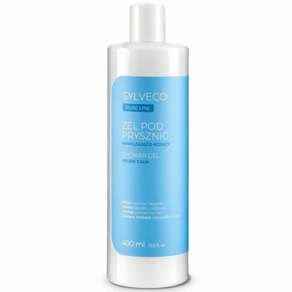 Żel Pod Prysznic Nawilżająco- Kojący 400 ml - SYLVECO PURE LINE