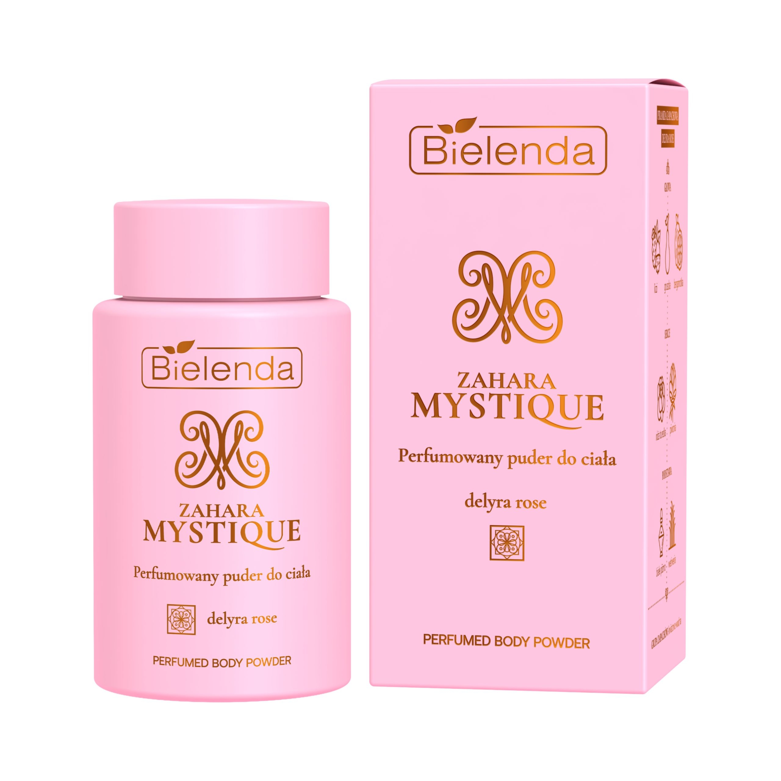 Bielenda Perfumowany puder do ciała – delyra rose