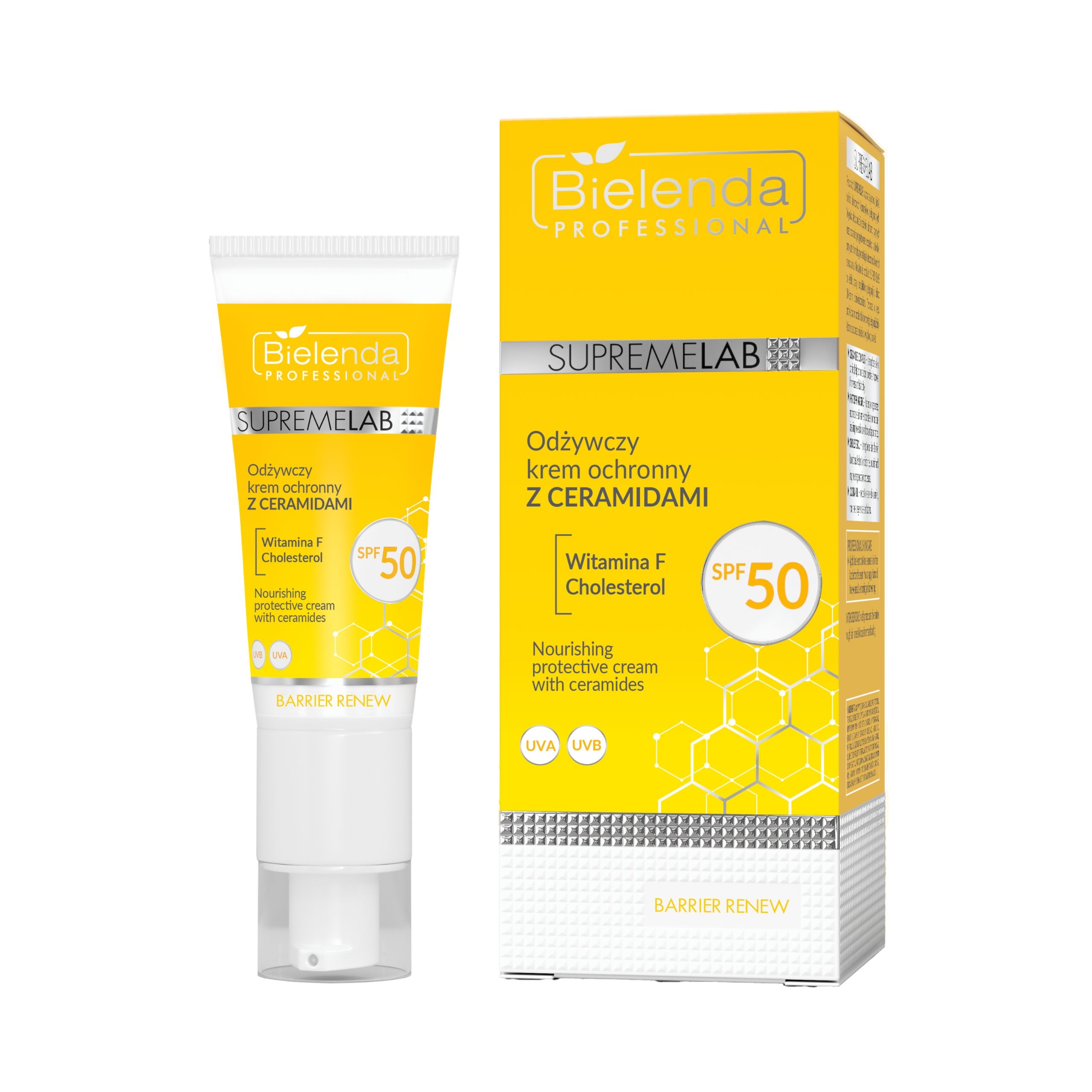 Supremelab Odżywczy krem ochronny z Ceramidami SPF 50