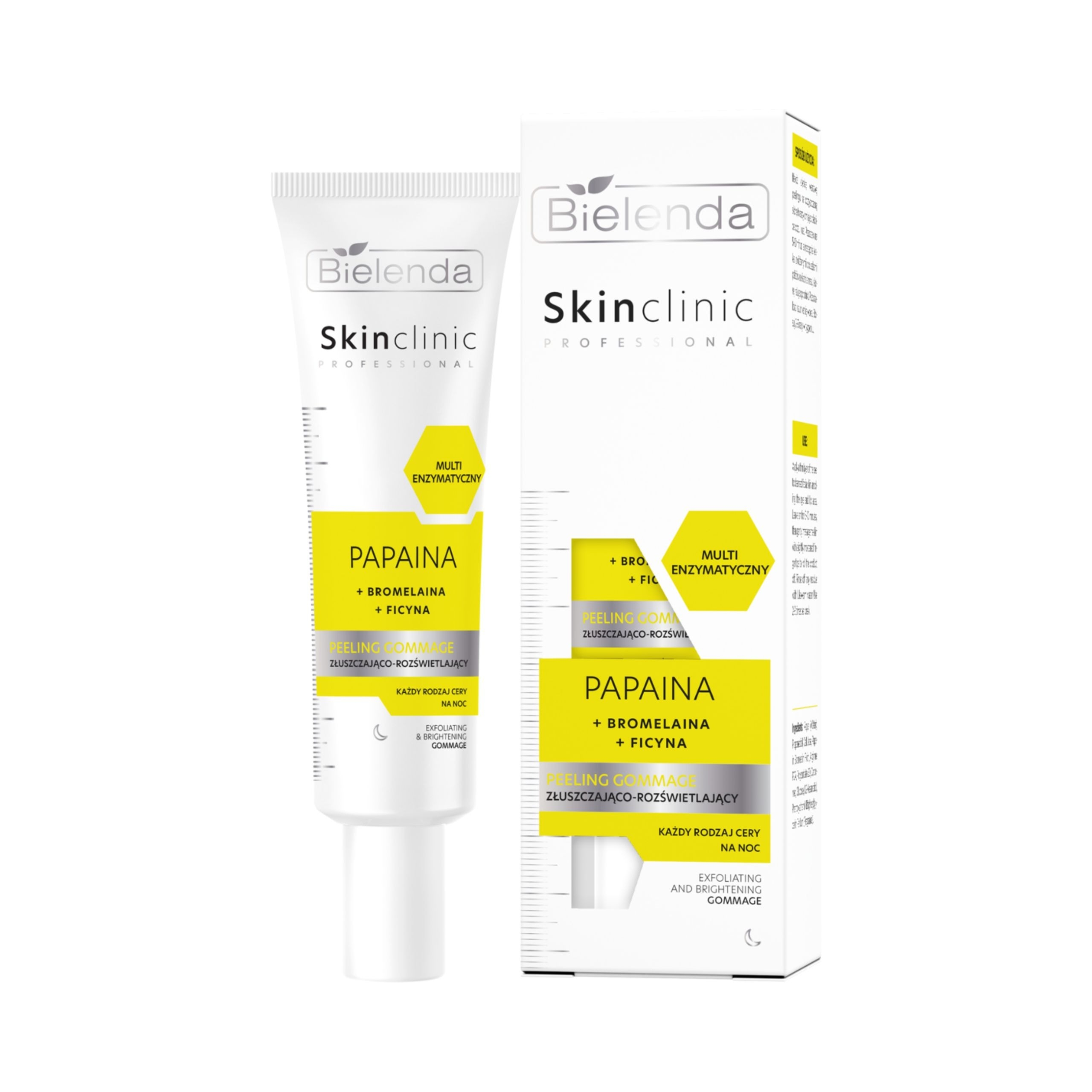 Bielenda MULTIENZYMATYCZNY Peeling gommage złuszczająco - rozświetlający