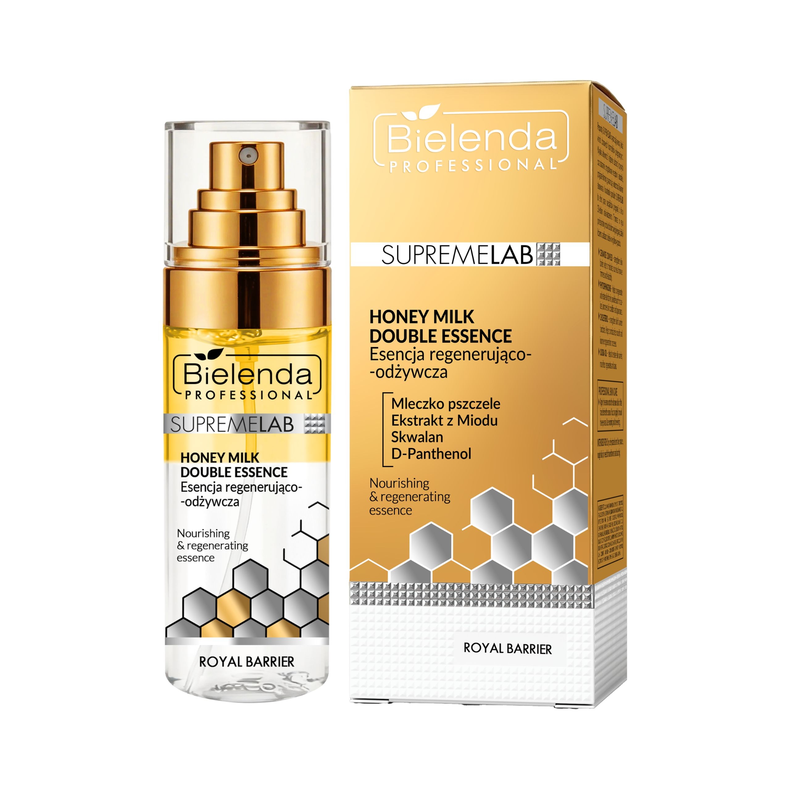 Supremelab HONEY MILK DOUBLE ESSENCE Esencja regenerująco-odżywcza