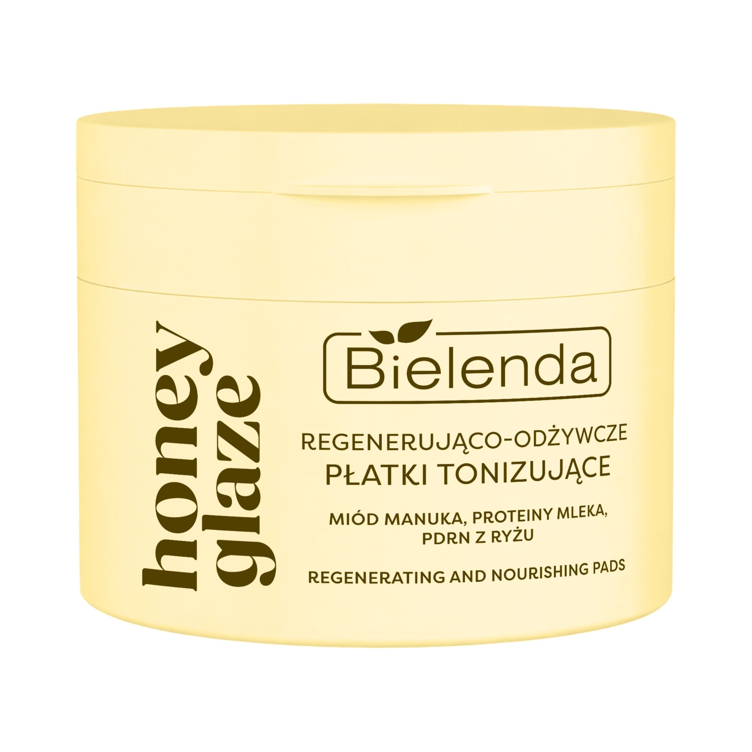 Bielenda Regenerująco-odżywcze płatki tonizujące z efektem glass skin