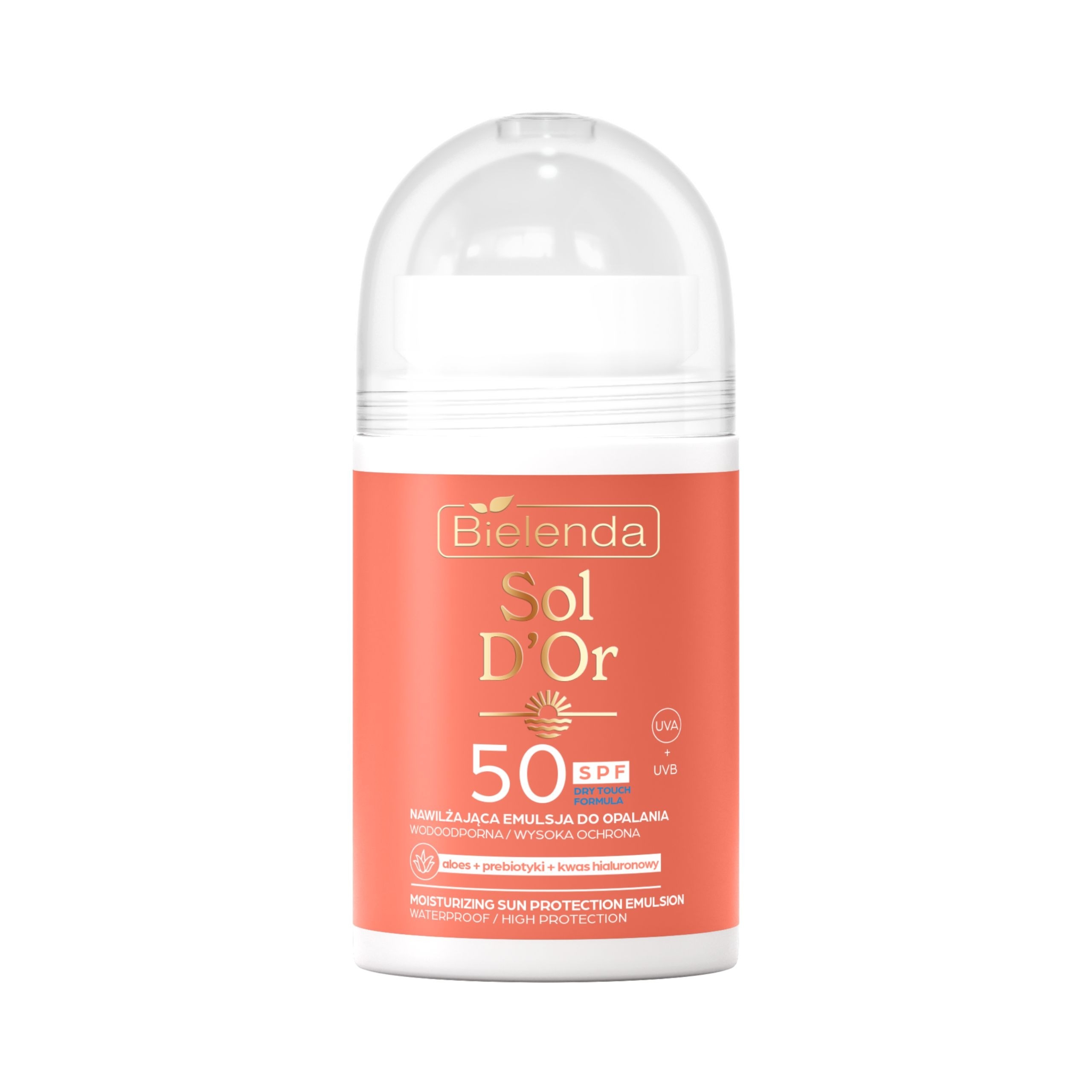 Bielenda Nawilżająca emulsja do opalania SPF 50 - roll-on