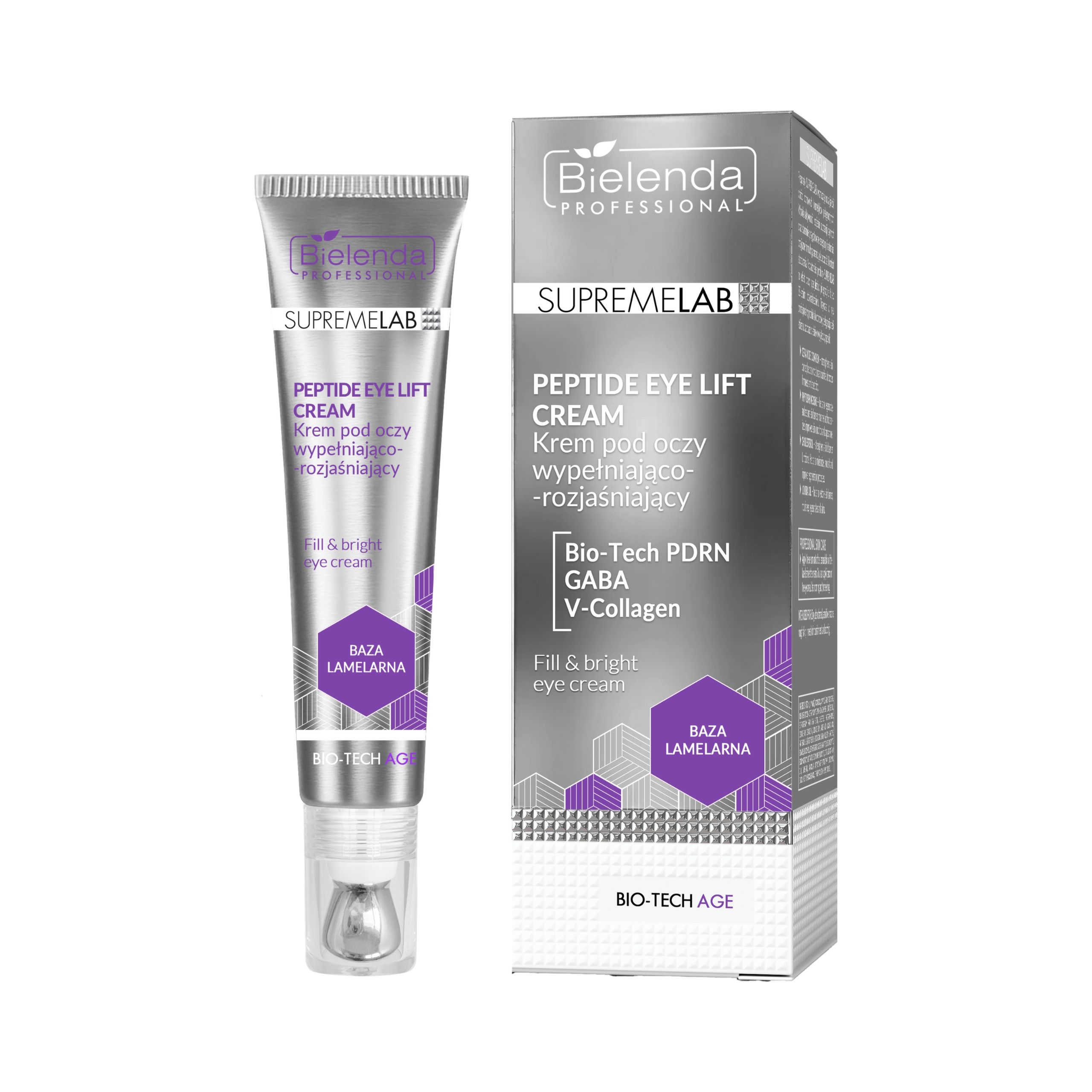 Supremelab Krem pod oczy wypełniająco-rozjaśniający