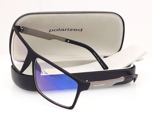 PolarZONE 709K M – męskie okulary do komputera Blue Light 0.00