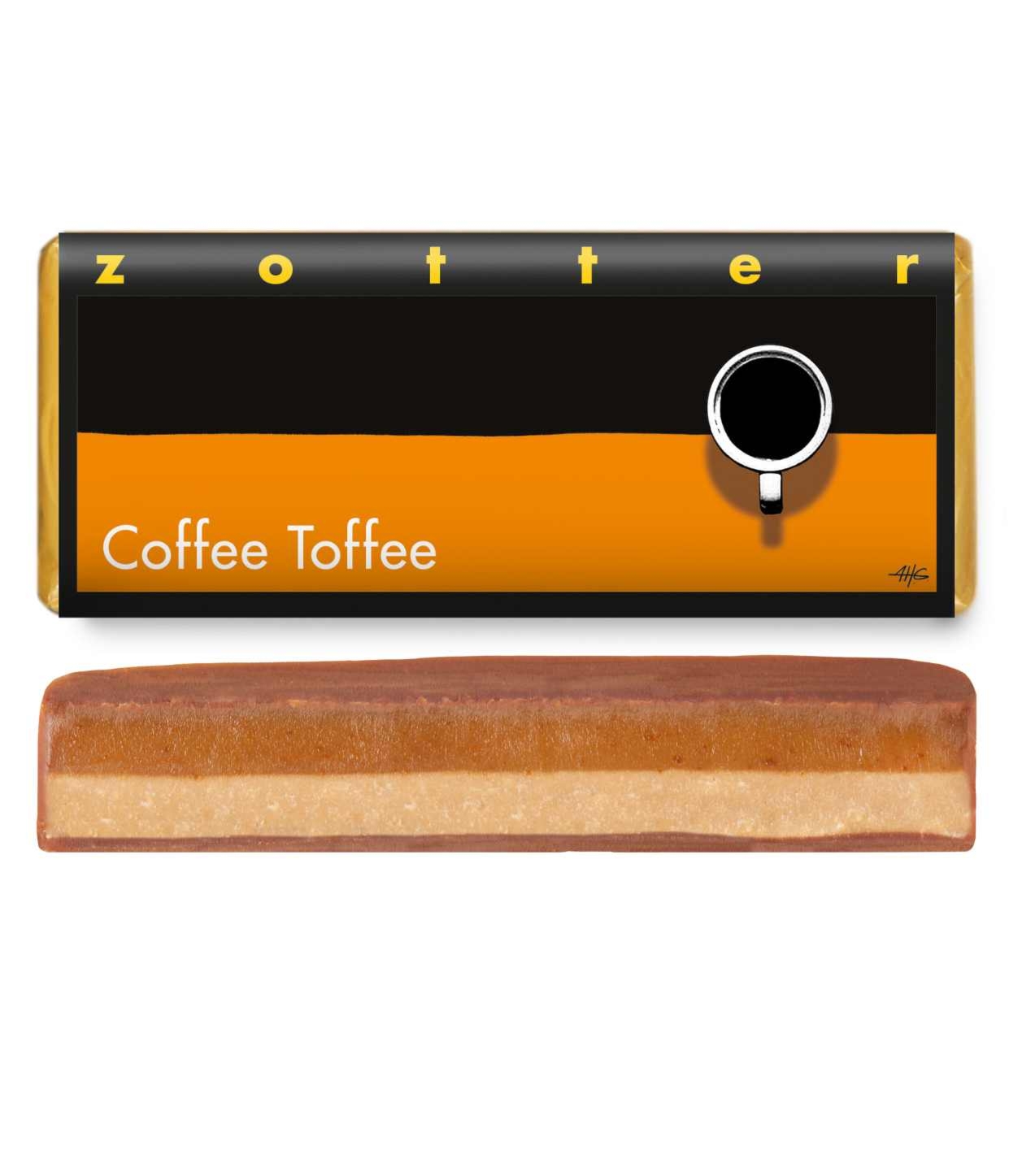 Czekolada kawa toffi Zotter