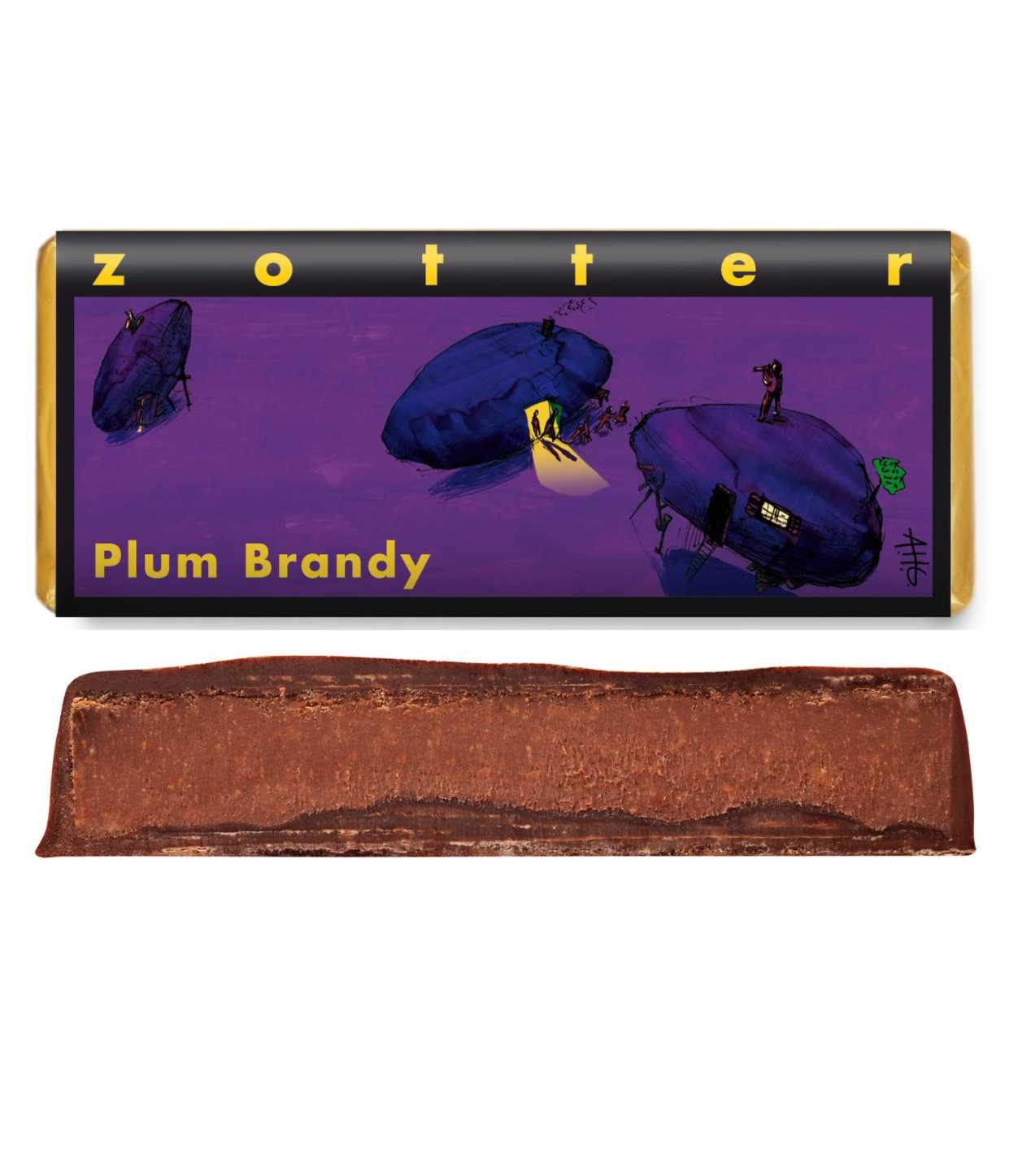 Czekolada śliwka brandy Zotter