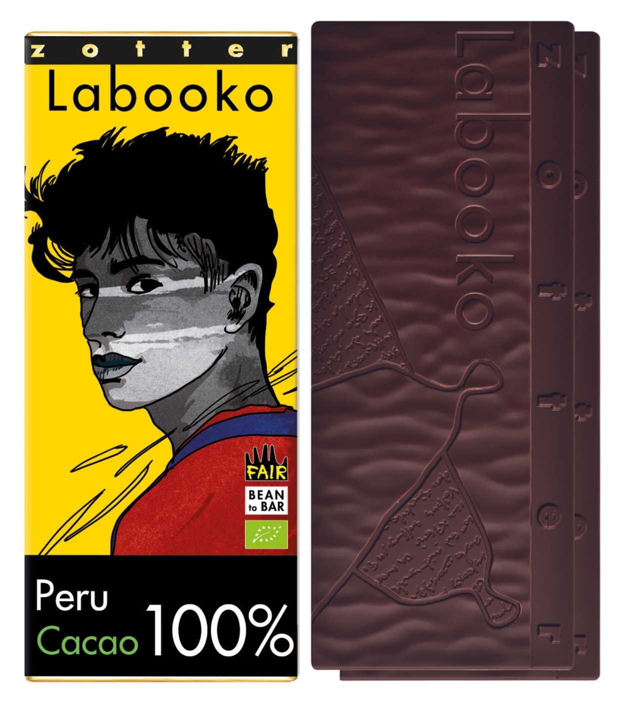 Czekolada 100% z Peru Zotter