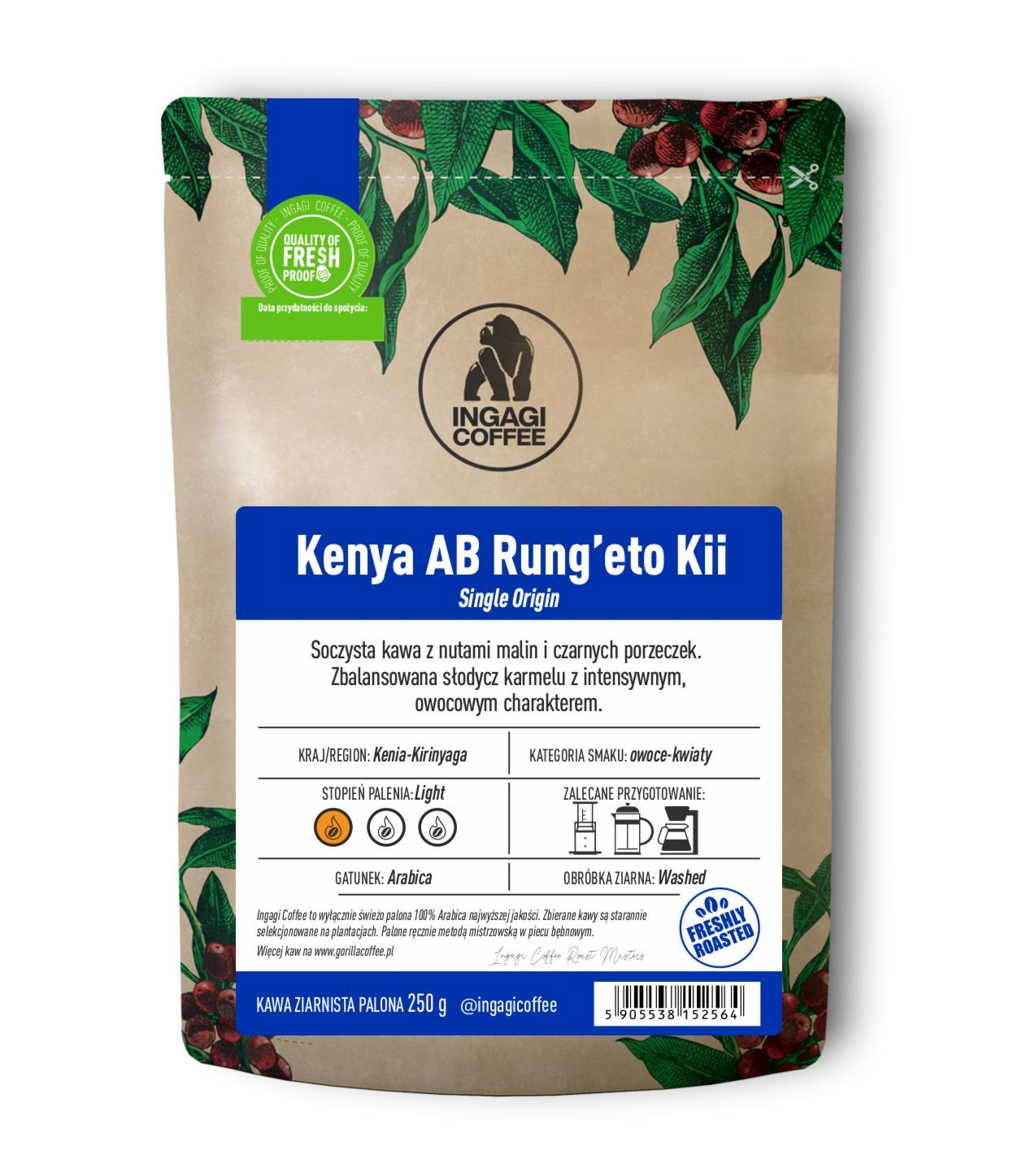 Kawa Kenya AB Rung’eto Kii 1000g