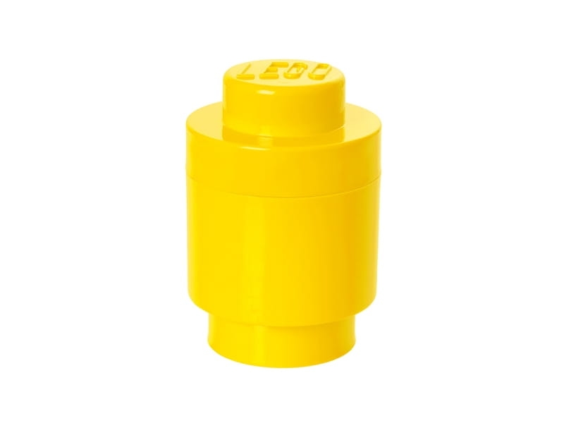 Фото - Інші іграшки Lego 40301732 Pojemnik na klocki okrągły 1x1 żółty 