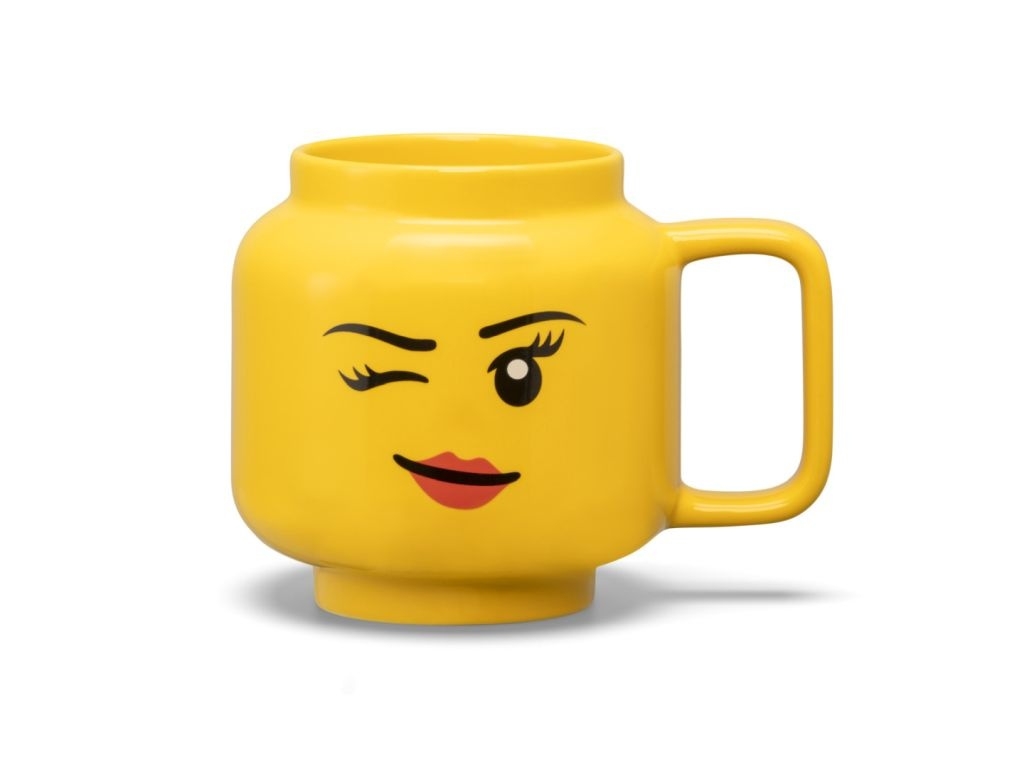 Фото - Конструктор Lego 41460803 Kubek ceramiczny duża głowa  Dziewczynka Oczko 