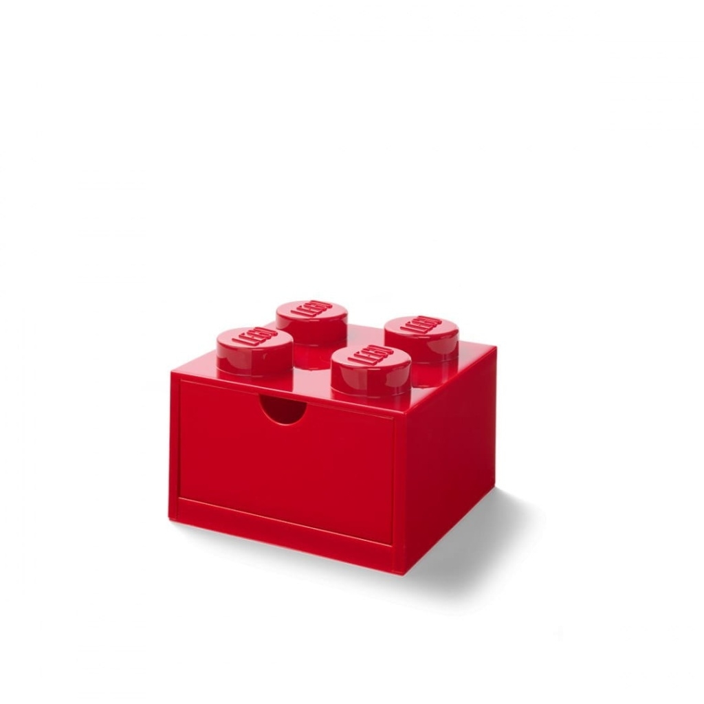 Фото - Інші іграшки Lego Classic 40201730 Szufladka na biurko klocek  Brick 4 - Czerwony 