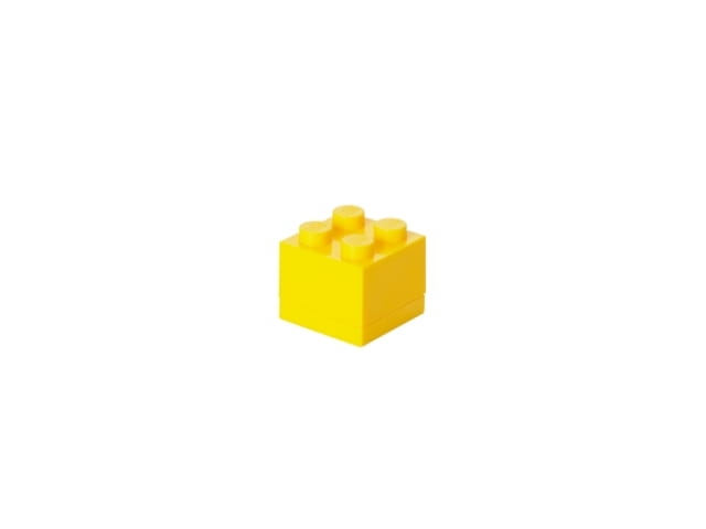 Фото - Інші іграшки LEGO 40111732 Pojemnik na drobiazgi 2x2 MINI żółty