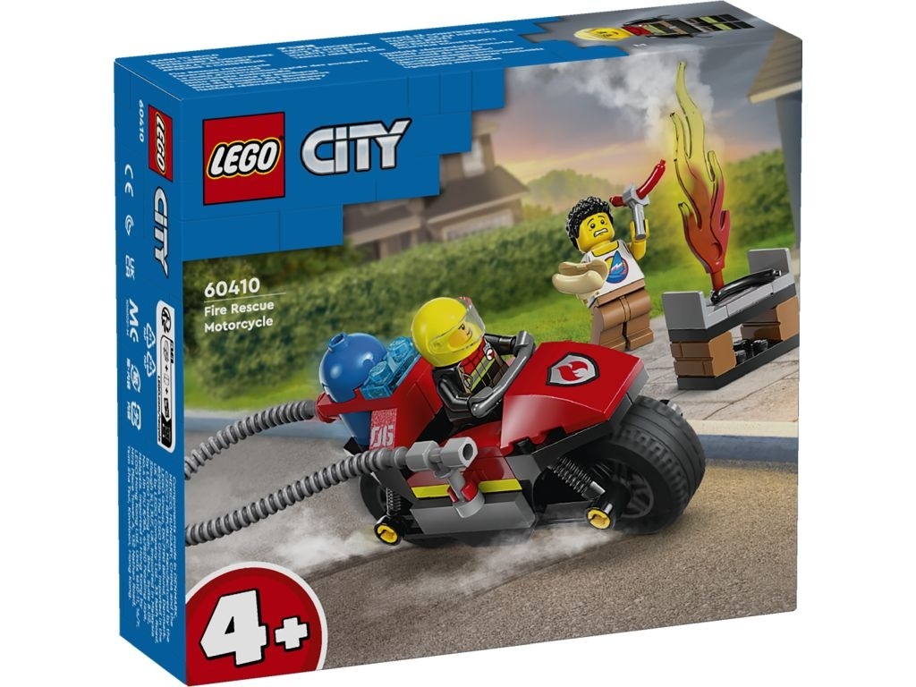 Фото - Конструктор Lego 60410 City Strażacki motocykl ratunkowy 