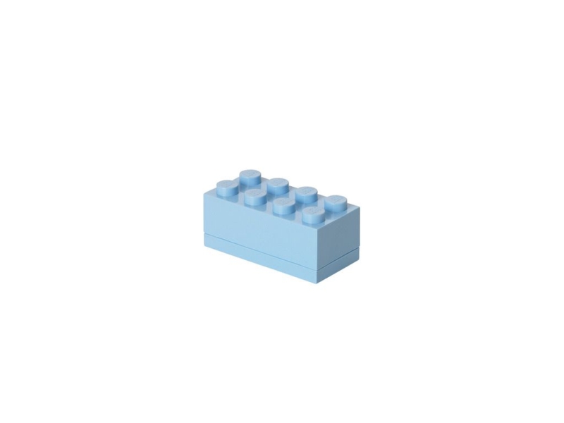 Zdjęcia - Pozostałe zabawki Lego 40121736 Pojemnik na drobiazgi 4x2 MINI błękitny 